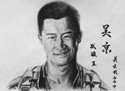 生死狙击玩家手绘-战狼2吴京