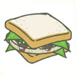 青蛙旅行鹅肠菜三明治