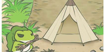 青蛙旅行自然帐篷露营