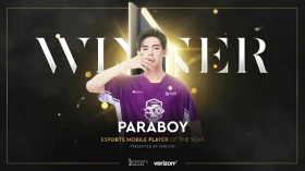 PEL选手Paraboy荣获Esports Awards年度最佳手游选手
