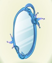 蓝藤儿镜子