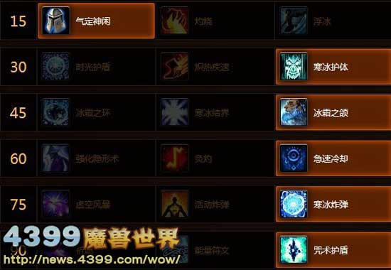 魔兽世界法师天赋推荐加点 法师三系天赋全攻略
