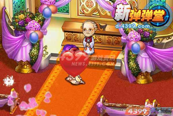 但愿人长久 4399新弹弹堂结婚系统书写浪漫传奇