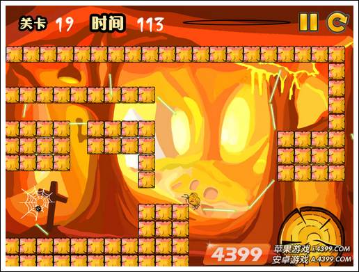 手指蜘蛛第19关