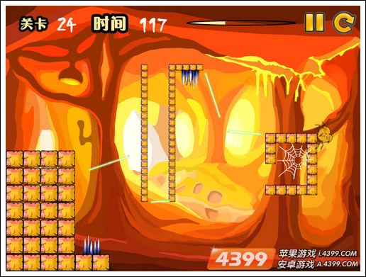 手指蜘蛛第24关