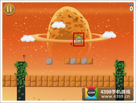 愤怒的小鸟太空版隐藏关卡