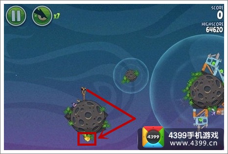 愤怒的小鸟太空版第四个金蛋