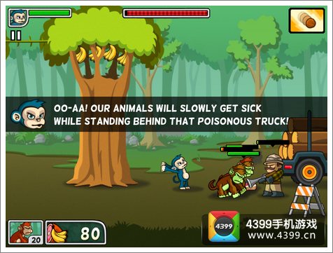 森林防御战猴子传奇游戏操作
