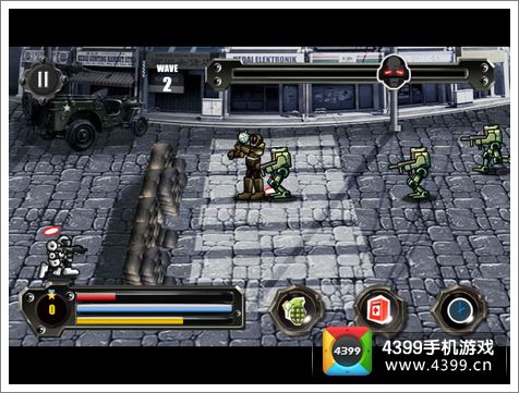 复仇机器人斜对角站位