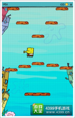 涂鸦跳跃:海绵宝宝评测