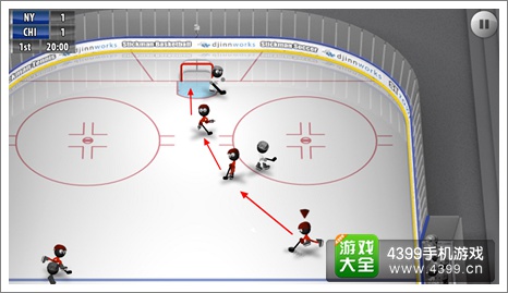 火柴人冰球把握进球时机方法能进球才牛逼