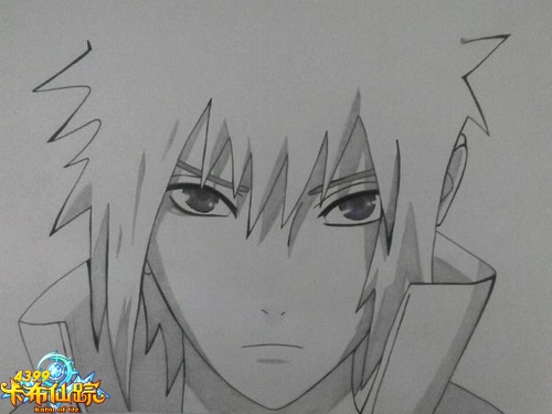 宇智波佐助铅笔画