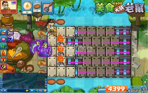 华丽的冒险 4399美食大战老鼠 备战浮空岛
