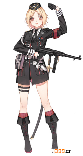 少女前线MP40立绘