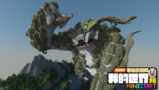 《我的世界》还原《旺达与巨像》 细节逼真度惊人旺达