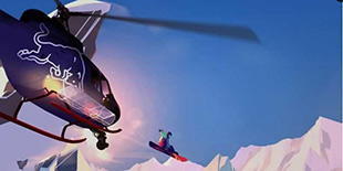 �����廬ѩ������ά�������ջ�ѩ ����µķ����˶�