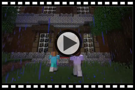 我的世界林地府邸_林地府邸种子_月光林地飞行点