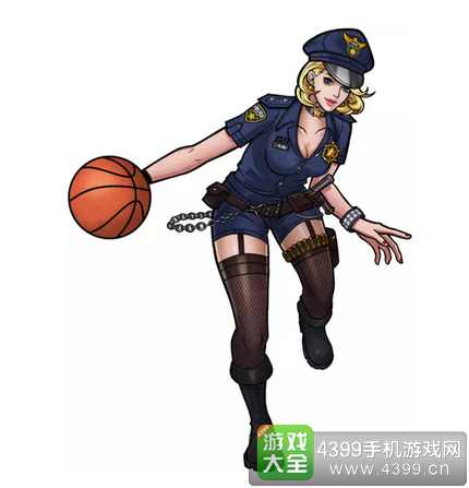 街头篮球手游新角色凯特琳
