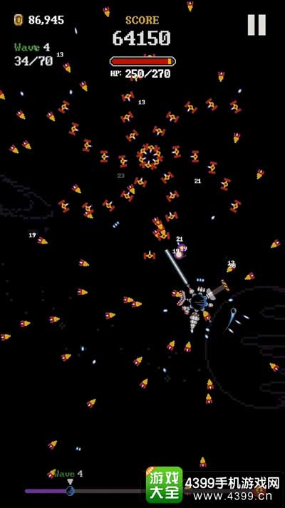 360度全方位无死角版飞机大战环形防御双平台上架