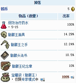 泰拉瑞亚boss掉落