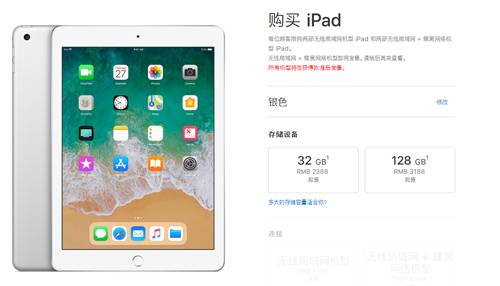 New iPad 9.7