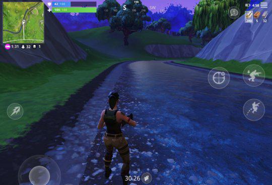 堡垒之夜移动端评测 无愧四十余国榜首