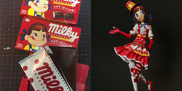 天秀!别人用零食纸盒做出精致模型,而我只会吃零食...