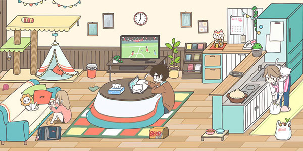 今夜月色真美,但不及本喵对你的思念