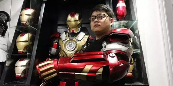 如果你爸爸是钢铁侠怎么办?这个小朋友可太秀了