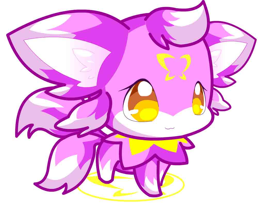 奥拉星可塔鼠绘 自创小仙狐