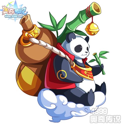 家园卫士熊猫酒仙图片