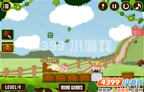 4399《援救小猪》 淘气臭小猪的惊险之旅