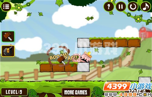 4399《援救小猪》 淘气臭小猪的惊险之旅