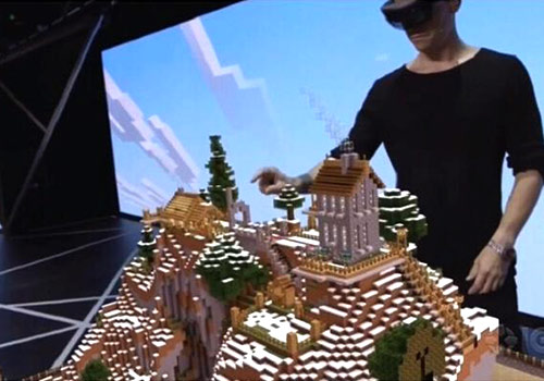 【E3微软】用虚拟现实玩MC是什么感觉？ 