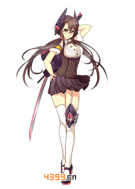 战舰少女r龙田图鉴 龙田轻巡洋舰