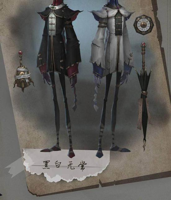 黑白无常,那相信大家肯定就知道是谁了吧,那第五人格宿伞之魂怎么样呢