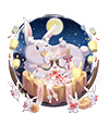 奥拉星花灯伴月·月兔